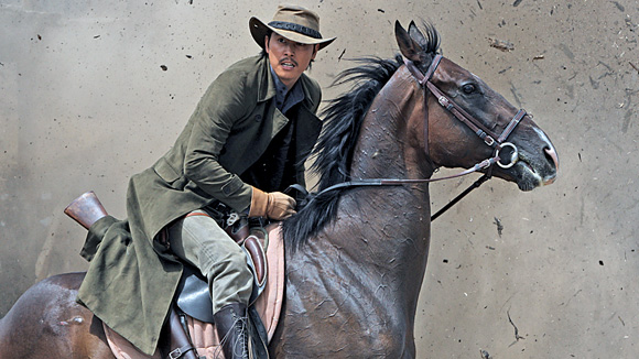 No horses were harmed in the making of this film.