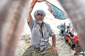 "Get off my front porch, you bloody kids!"