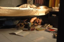 That's one way of making sure the bed bugs won't bite.