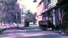 Calm after the storm. Or is this before?