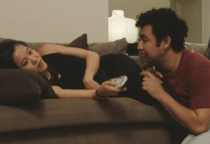 The same couch that was used in Relationship Status. Probably.