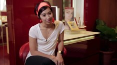 No, Clarins is not a sponsor for this film. I think.