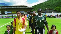 No frills: football at its purest.