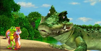 The crocodile is...Australian. Go figure.