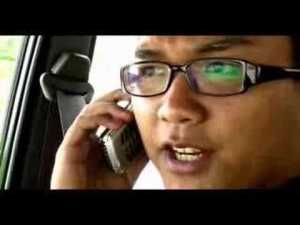 What Malaysians look like when they say "I'm on the way."